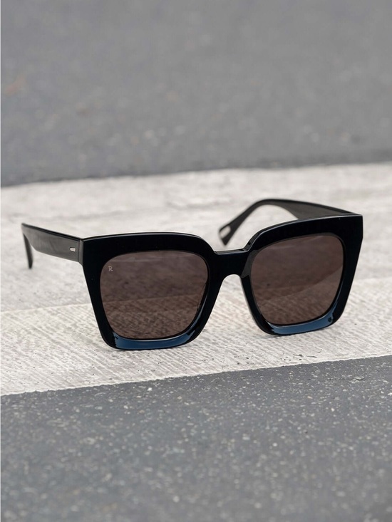 RAEN Oversized Black Square Sunglasses main image 5